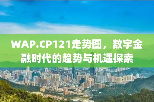 WAP.CP121走势图，数字金融时代的趋势与机遇探索