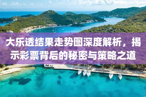 大乐透结果走势图深度解析，揭示彩票背后的秘密与策略之道